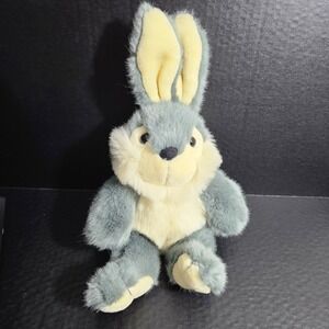 MTY International Gray Cream Hare Bunny Rabbit Plush 12" Stuffed Animal Easter